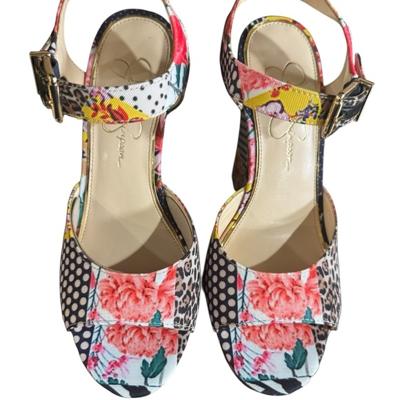 🌸 Jessica Simpson Wedge Sandals – Size 7M – Never Worn! 🌸 - Picture 1 of 5
